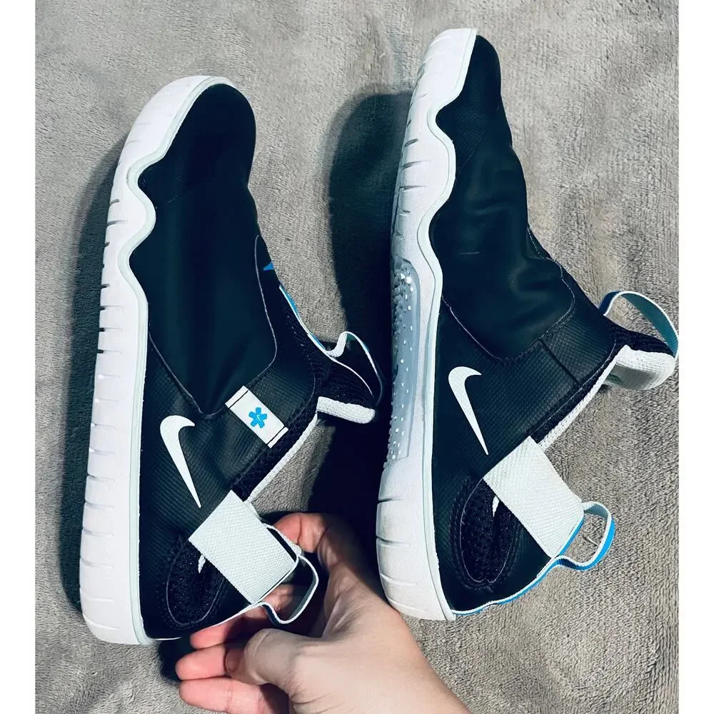 Nike Air Zoom Pulse Size 7.5 EU 40.5 Black/Blue Slip On Men Athletic Sporty - Picture 9 of 13